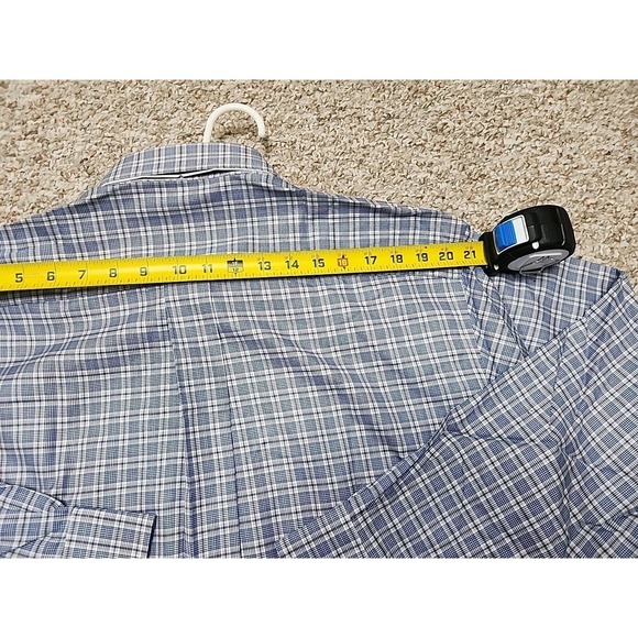 Jos. A. Bank Signature Collection Plaid Wrinkle Free Button-Up Men's Large NWT - Picture 13 of 15